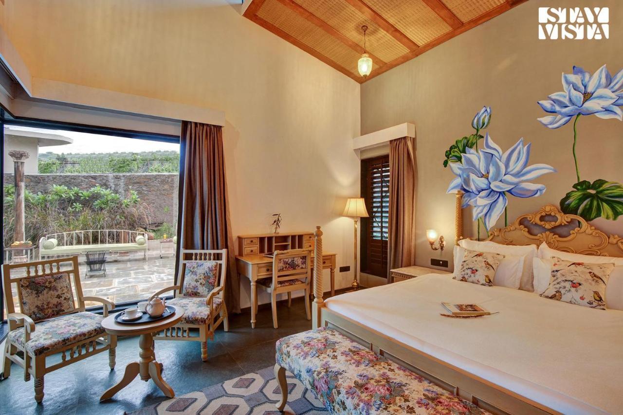 Villa Stayvista's The Earthen Boutique - Escape With Spacious Pool, Terrace, Lawn & Indoor-outdoor Games