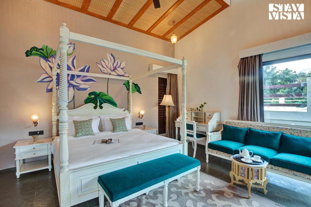 Villa Stayvista's The Earthen Boutique - Escape With Spacious Pool, Terrace, Lawn & Indoor-outdoor Games *