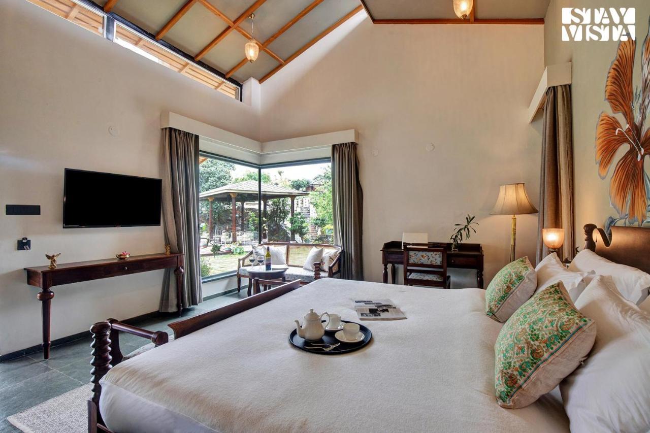 Stayvista's The Earthen Boutique - Escape With Spacious Pool, Terrace, Lawn & Indoor-outdoor Games