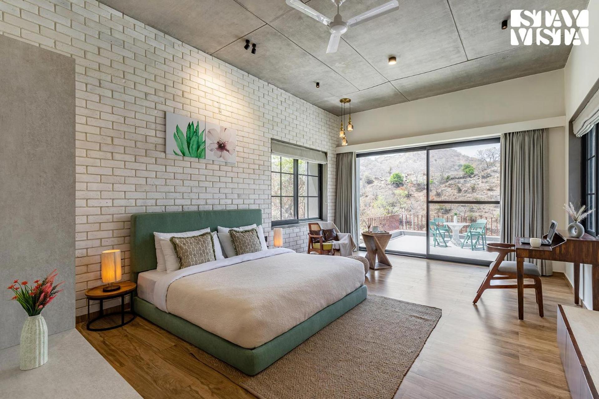 Stayvista's Ikebana - Living By The Forest Edge - Mountain-view With Infinity Pool, Lawn, & Indoor-outdoor Games
