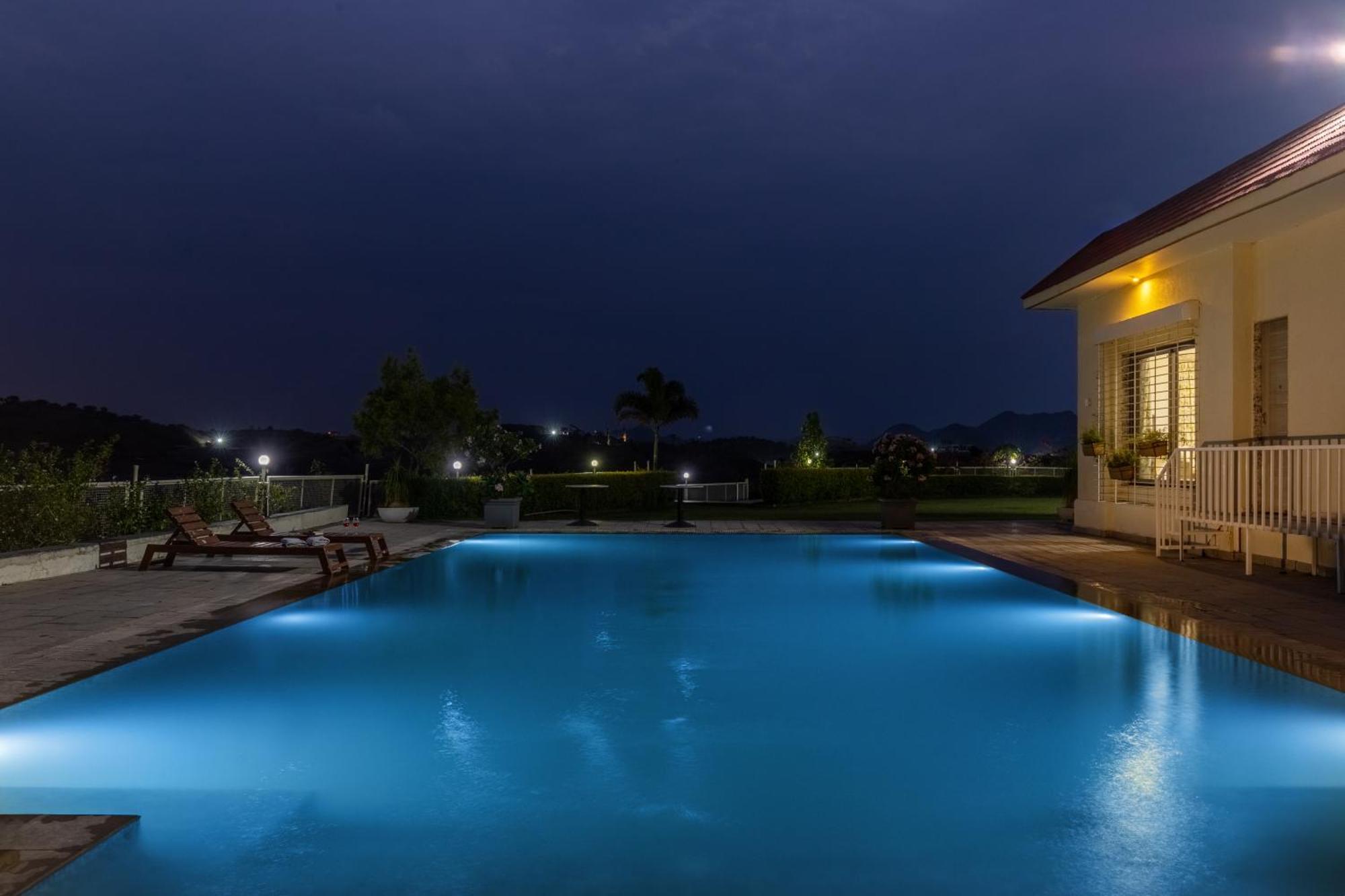 Elivaas Shourya Celesta Luxe 3bhk With Pvt Pool, Udaipur