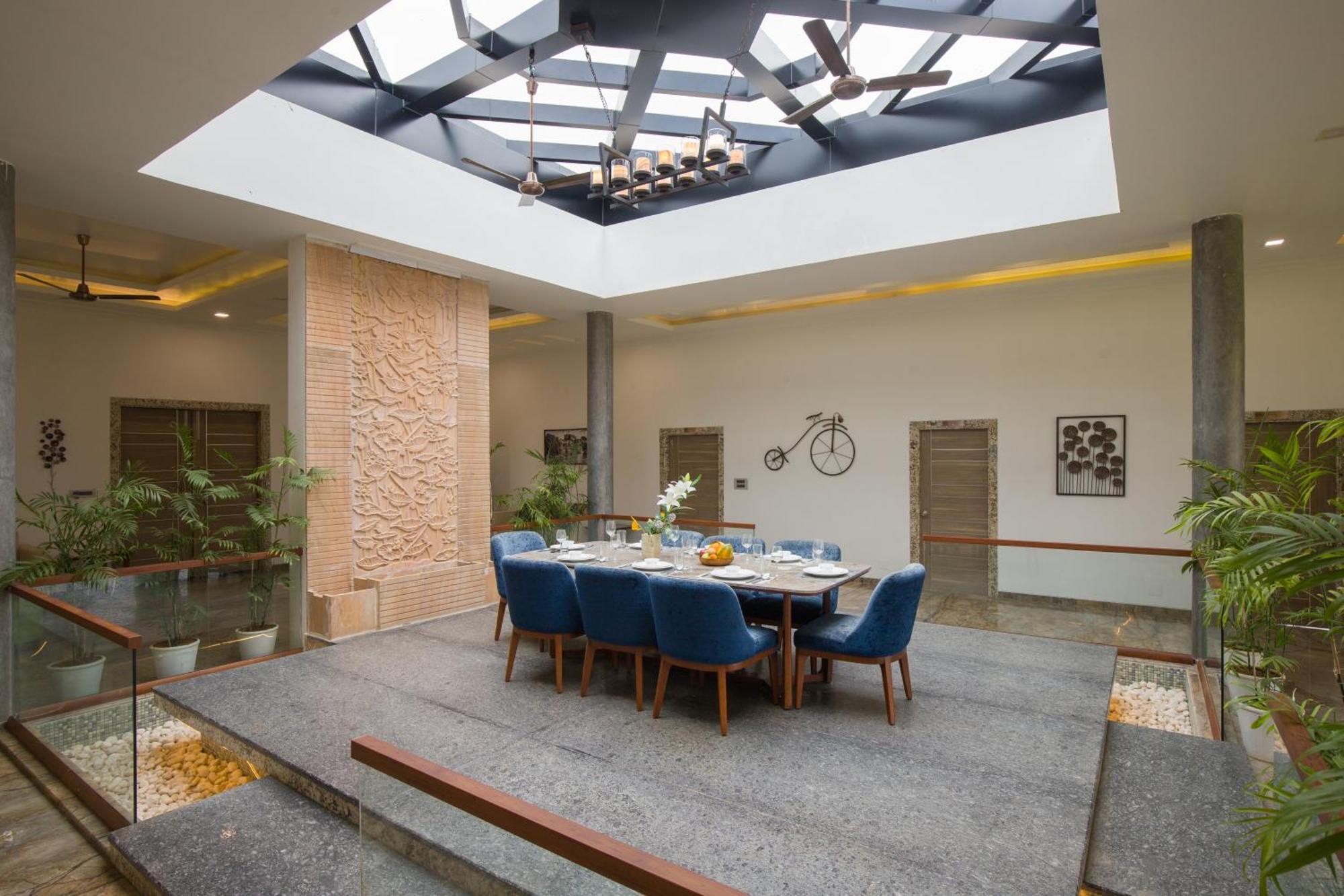 Elivaas Shourya Celesta Luxe 3bhk With Pvt Pool, Villa Udaipur